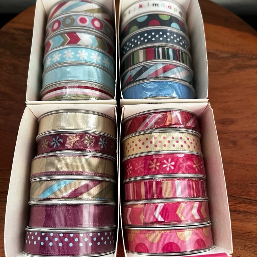 NWOT American Crafts Downtown Elements Premium Ribbon Bundle